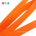 pp webbing colorful orange 20mm polypropylene belts